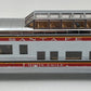 MTH O Scale Santa Fe Vista Dome Passenger Car "White Eagle" EX
