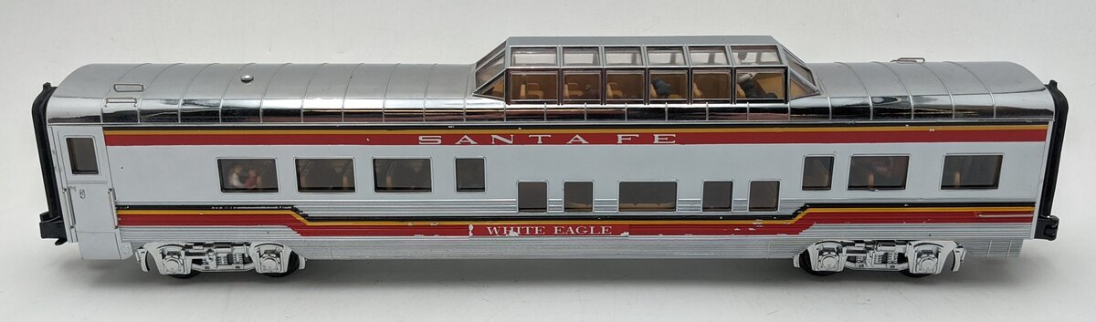 MTH O Scale Santa Fe Vista Dome Passenger Car 