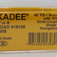 Kadee 4308 HO Western of Alabama 40' PS-1 Boxcar #18108 EX/Box