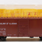 Kadee 4308 HO Western of Alabama 40' PS-1 Boxcar #18108 EX/Box