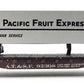 Atlas 3776 N Scale Piggy Back Flatcar With Pacific Fruit Express Trailer EX/Box