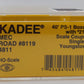 Kadee 4811 HO Maine Central PS-1 Boxcar #8119 w/#2100 Scale Coupler EX/Box