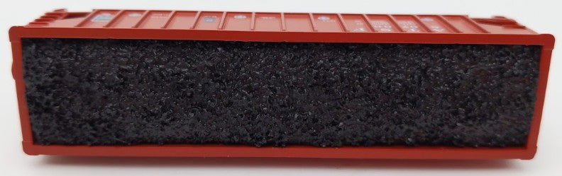 Bluford Shops 14675 N Santa Fe Ga-162 Post-'74 14-Panel 3-Bay Hopper Car #80706 EX/Box
