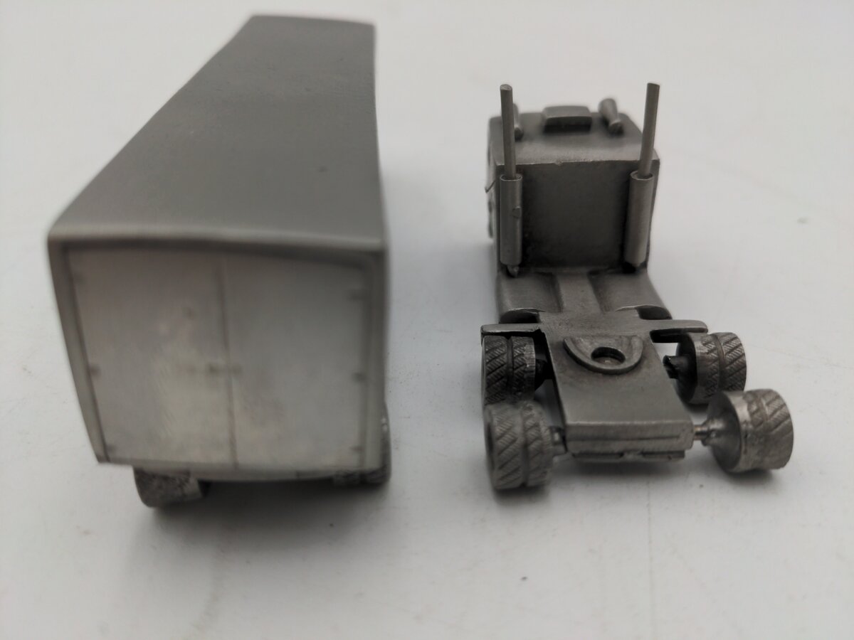 RawCliffe Pewter Semi-Truck & Trailer VG
