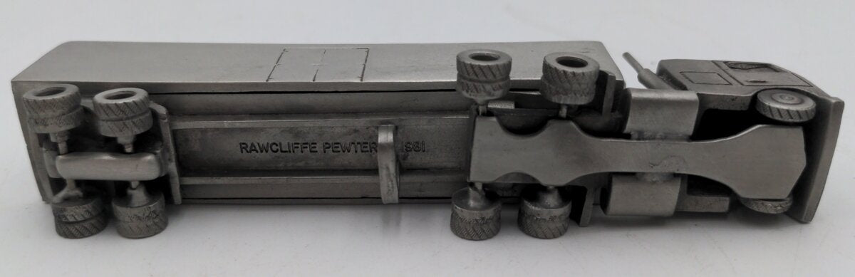 RawCliffe Pewter Semi-Truck & Trailer VG