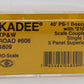 Kadee 4809 HO Scale Toledo Peoria & Western 40' PS-1 Boxcar #606 w 7' Doors EX/Box
