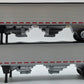 Tonkin 1:50 Diecast Grain Trailers Set of Two - White NIB