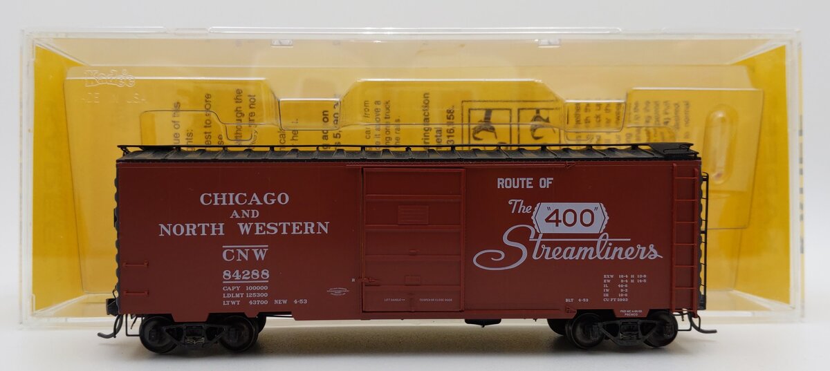 Kadee 4804 HO Scale Chicago & North Western 40' PS-1 Boxcar #84288 EX/Box