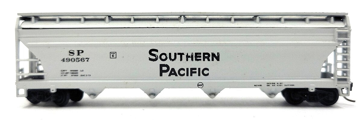Atlas 3702 N Scale Southern Pacific "Centerflow" Hopper #490567 EX/Box