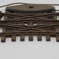 LGB 1225 G Brass 22.5° Double Crossover Switch Track