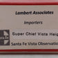 Lambert 801 HO BRASS Observation Car VG/Box