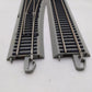 Bachmann 44575 HO Nickel Silver #6 E-Z Track LH Remote Crossover Switch Turnout EX