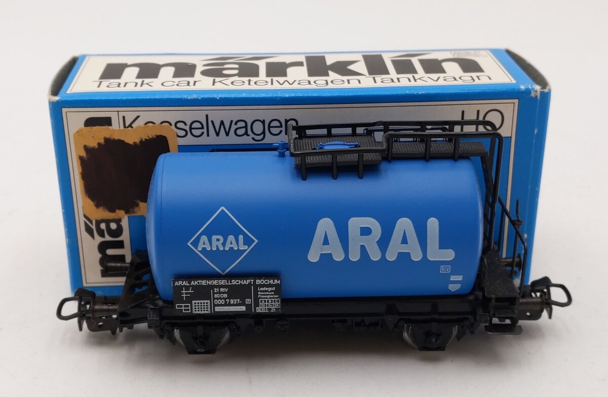 Marklin 4646 HO Scale Aral Tank Car EX/Box