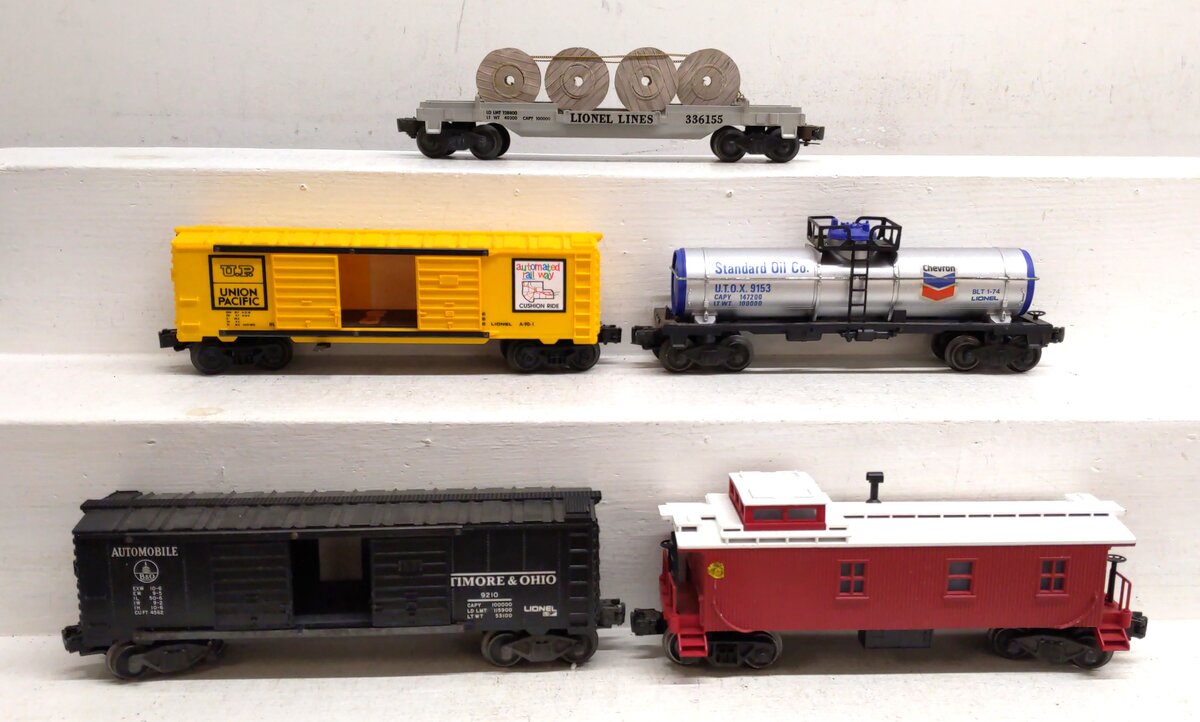 Lionel & Other O Gauge Modified Assorted Freight Cars [5] VG
