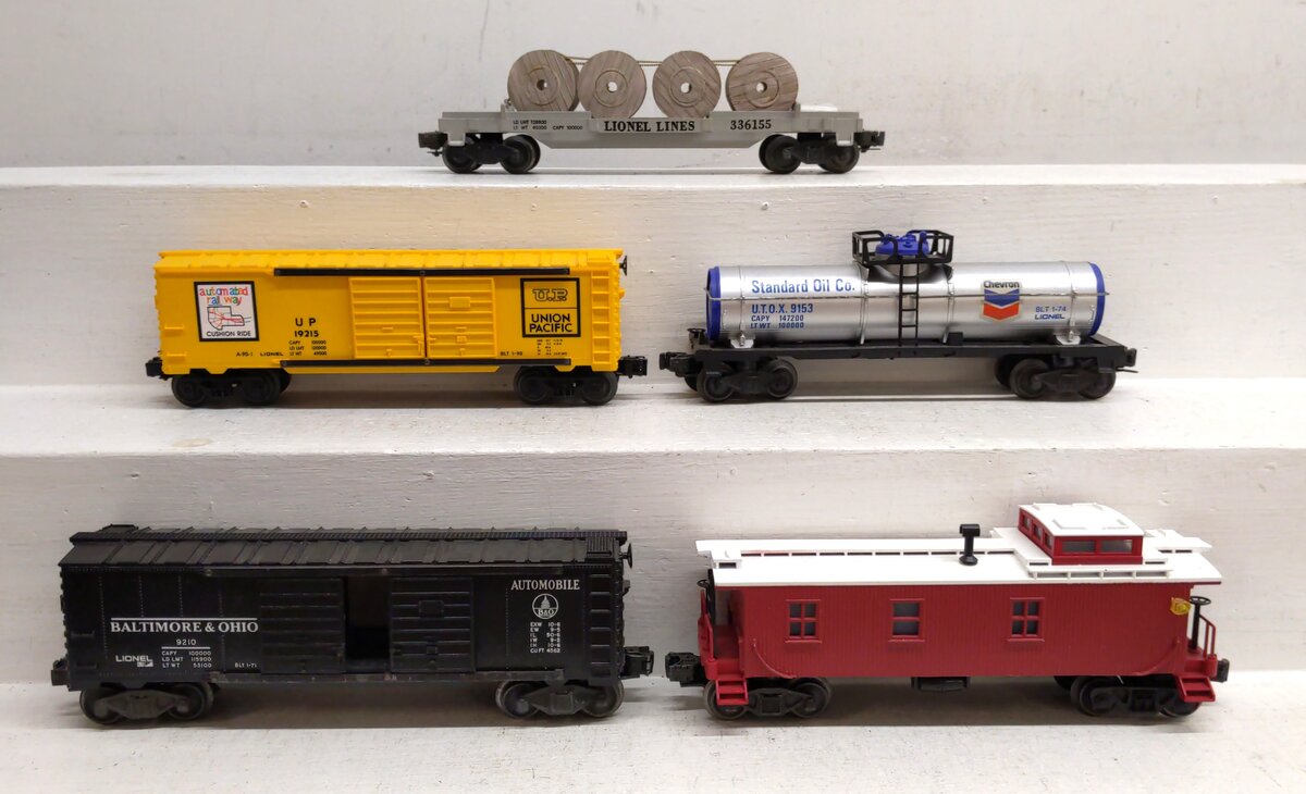 Lionel & Other O Gauge Modified Assorted Freight Cars [5] VG