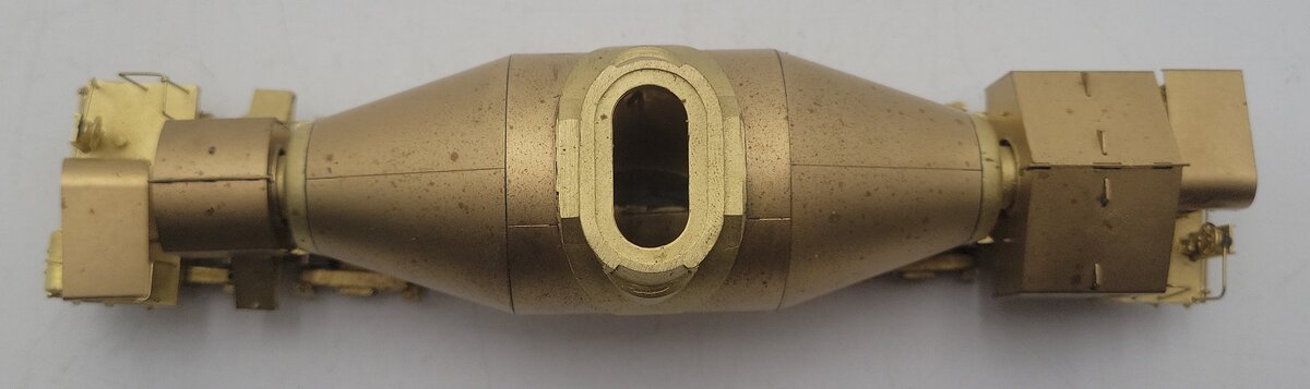 Oriental Limited HO Scale BRASS 200 Ton Hot Metal Car (Unpainted) VG