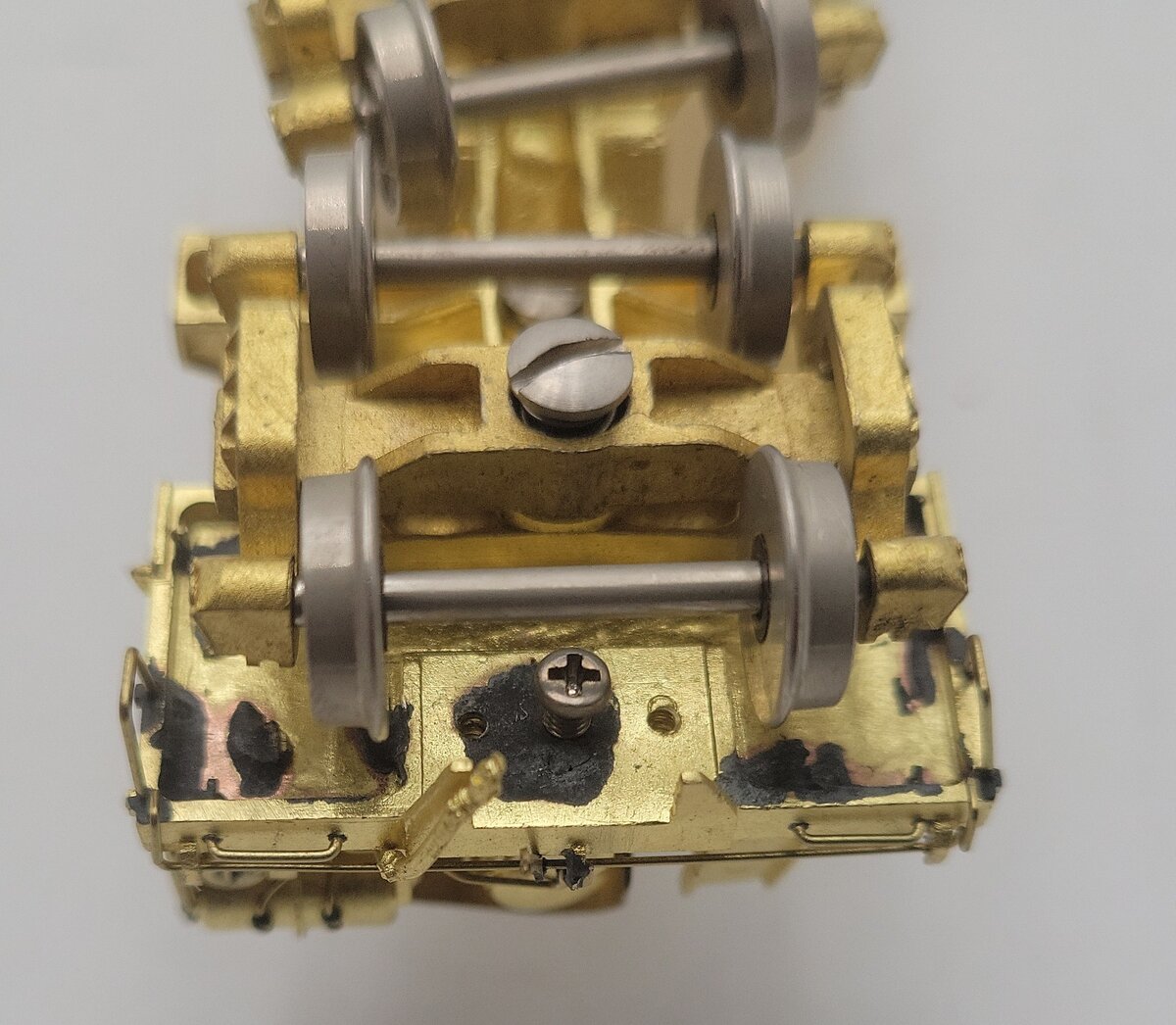 Oriental Limited HO Scale BRASS 200 Ton Hot Metal Car (Unpainted) VG