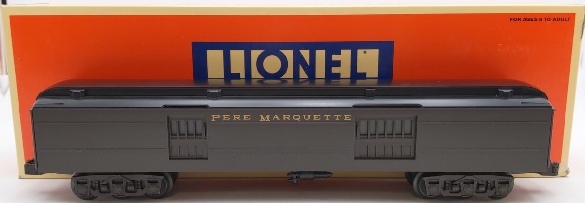 Lionel 6-19039 O Gauge Pere Marquette Heavyweight Madison Type Baggage Car EX/Box