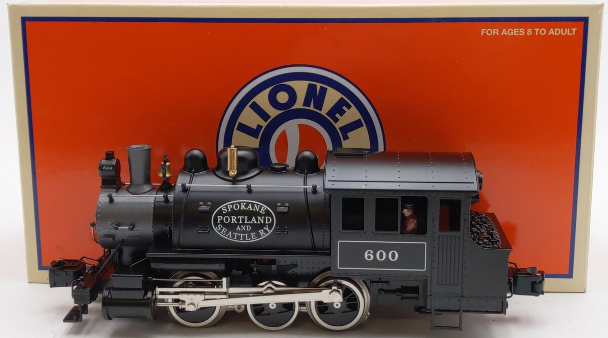 Lionel 6-28687 O Gauge Spokane Portland & Seattle Dockside Switcher #600 EX/Box