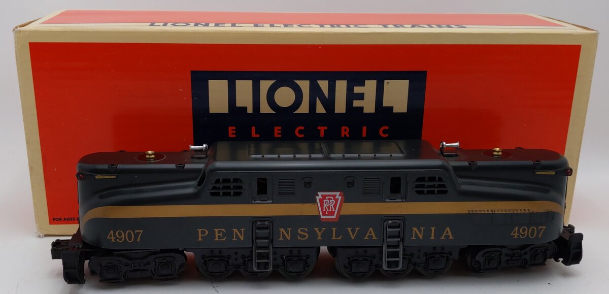 Lionel 6-18313 O Gauge Pennsylvania GG-1 Electric Locomotive #4907 with TMCC EX/Box