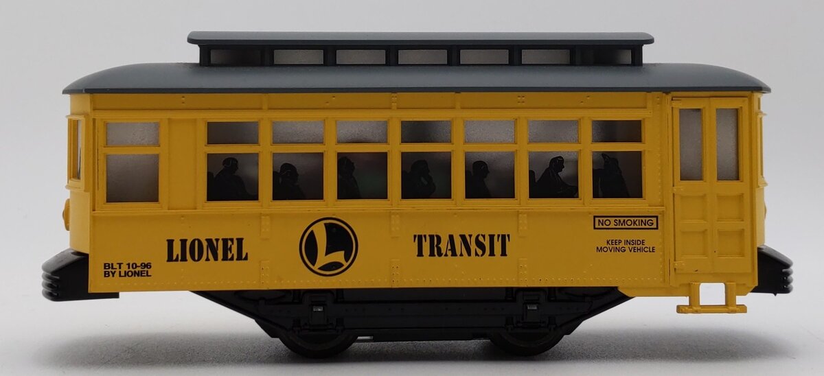 Lionel 6-18431 O Gauge Lionel Transit Trolley Car EX/Box
