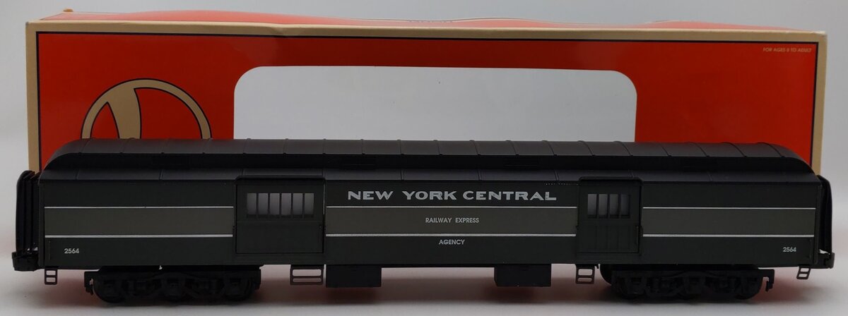 Lionel 6-19080 O New York Central Railway Express Agency Baggage Car #2564 EX/Box