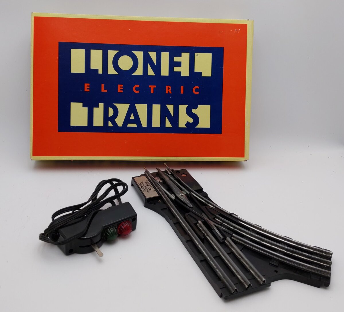 Lionel 6-5133 O Left Hand Remote Control Switch Turnout EX/Box