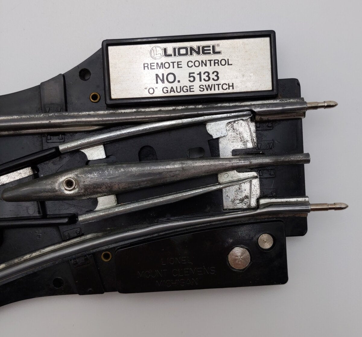 Lionel 6-5133 O Left Hand Remote Control Switch Turnout EX/Box