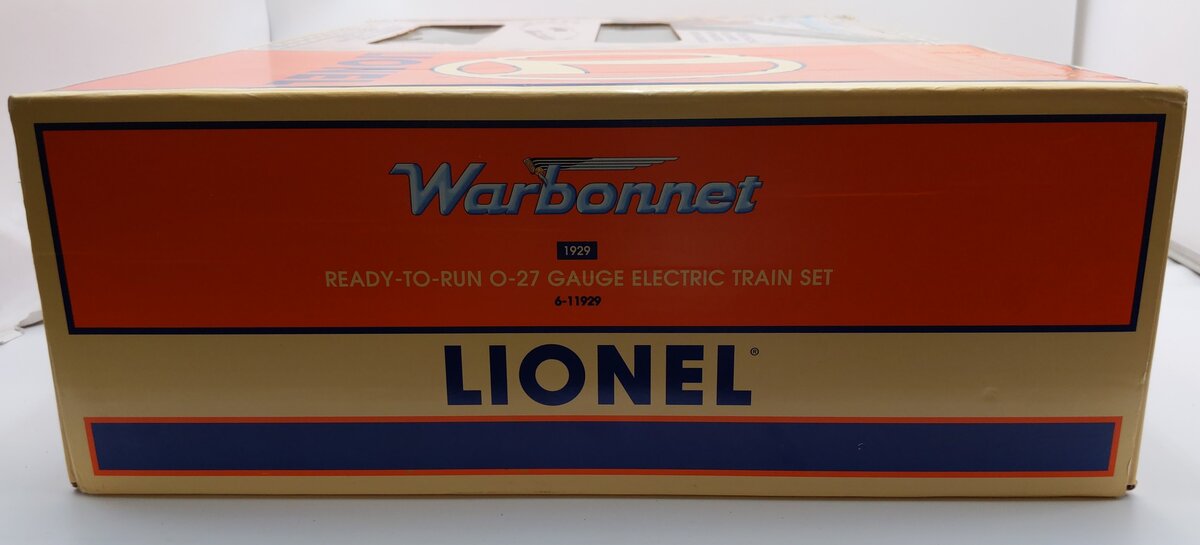 Lionel 6-11929 Santa Fe Warbonnet O Gauge Diesel Passenger Train Set EX/Box
