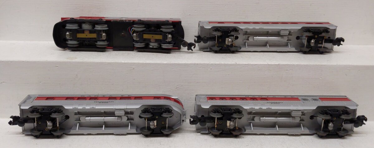 Lionel 6-11929 Santa Fe Warbonnet O Gauge Diesel Passenger Train Set EX/Box