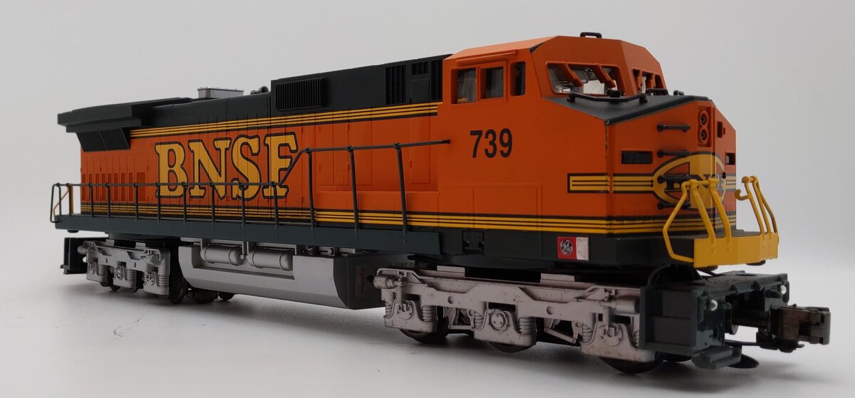 Lionel 6-18231 O Gauge BNSF Dash 9 Diesel Locomotive #739 EX/Box