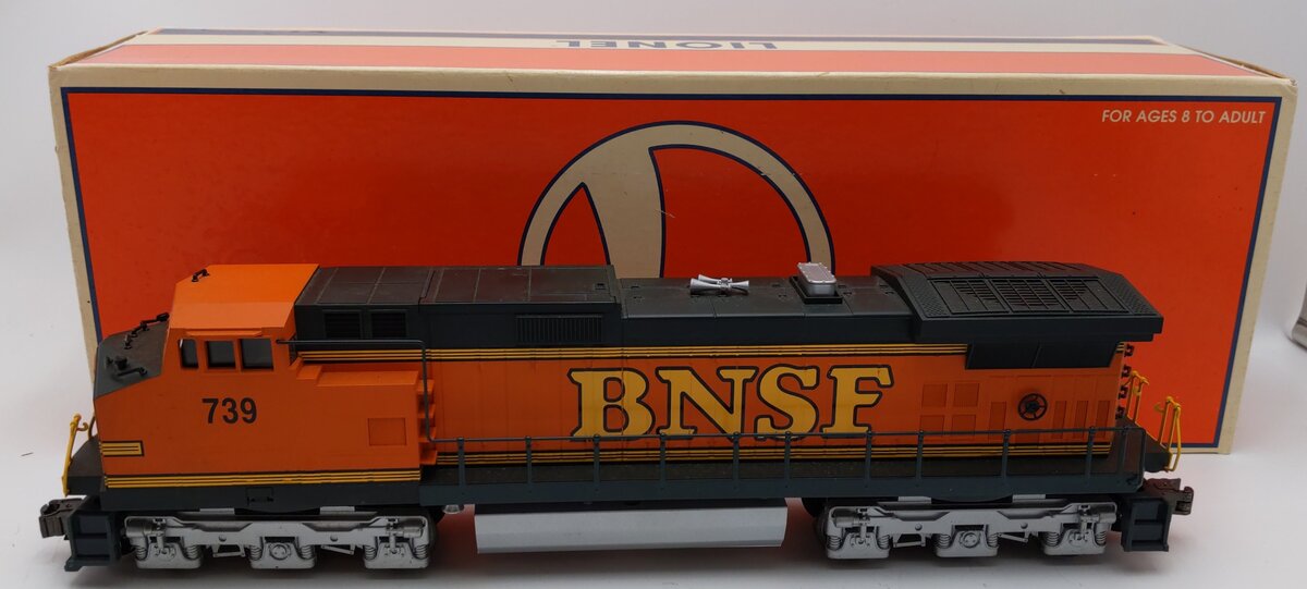 Lionel 6-18231 O Gauge BNSF Dash 9 Diesel Locomotive #739 EX/Box