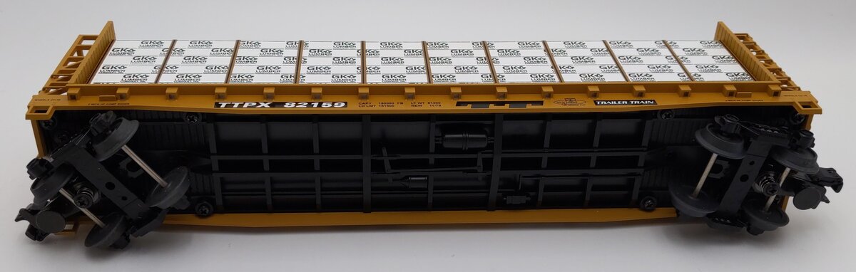 MTH 20-98140 O Trailer Train Bulkhead Flatcar #82159 LN/Box