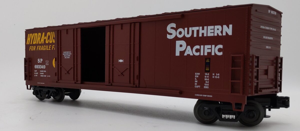 MTH 20-93032 O Gauge Southern Pacific 50' Double Plug Door Boxcar #693349 EX/Box