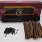 MTH 20-98103B O Gauge West Virginia Pulp and Paper Log Car w/Logs #162 EX/Box