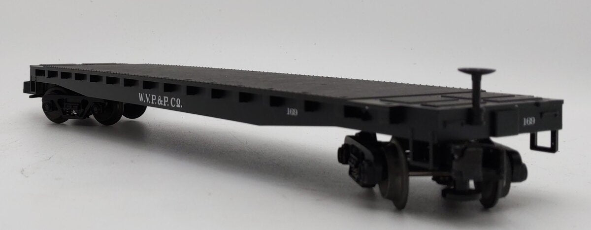 MTH 20-98103B O Gauge West Virginia Pulp and Paper Log Car w/Logs #162 EX/Box