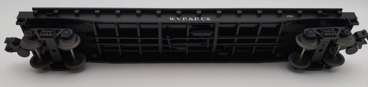 MTH 20-98101 O West Virginia Pulp and Paper Flatcar with Logs #176 EX/Box