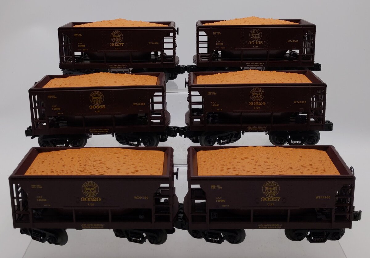 MTH 20-97507 O Gauge Duluth, Missabe & Iron Range Premier Ore Car Set (Set of 6) EX/Box