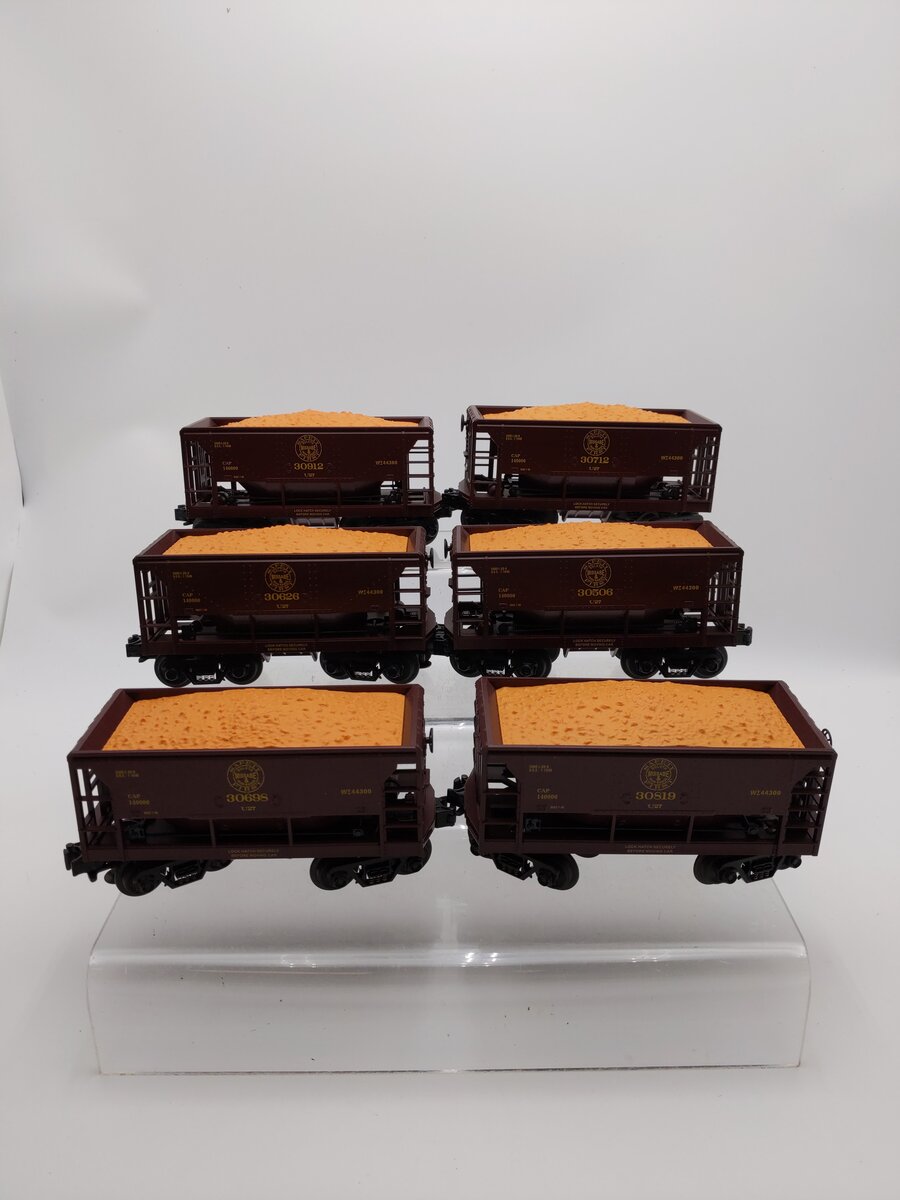 MTH 20-97505 O Duluth, Missabe & Iron Range Premier Ore Car Set (Set of 6) EX/Box