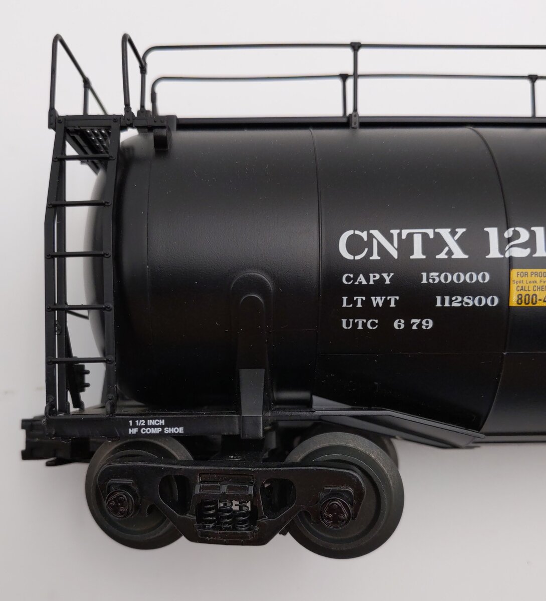 Atlas 6407-1 O CNTX 33,000 Gallon Tank Car #1215 - 3 Rail EX/Box