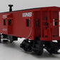 MTH 30-7711 O Gauge Norfolk Southern Bay Window Caboose #63297 EX/Box