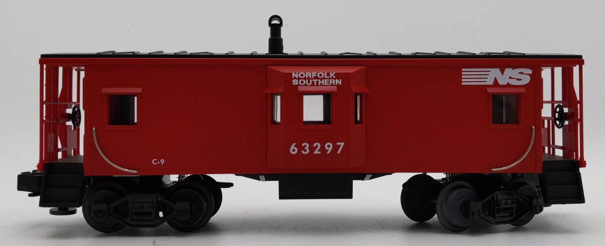 MTH 30-7711 O Gauge Norfolk Southern Bay Window Caboose #63297 EX/Box