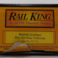 MTH 30-7711 O Gauge Norfolk Southern Bay Window Caboose #63297 EX/Box