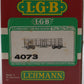 LGB 4073 D&RGW High Side Gondola w/Plastic Wheels EX/Box