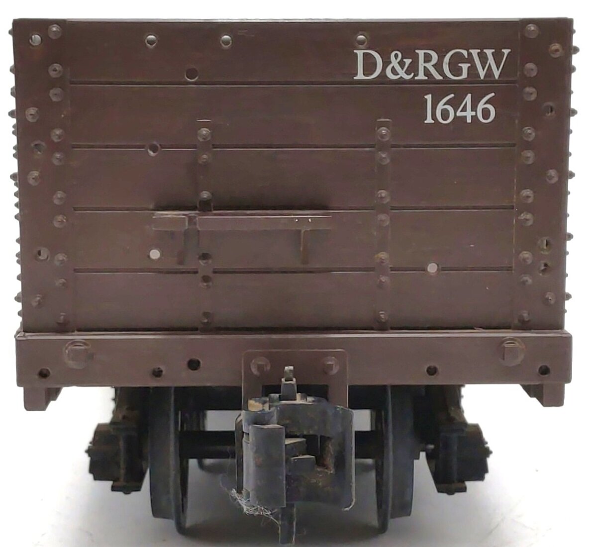 LGB 4073 D&RGW High Side Gondola w/Plastic Wheels EX/Box