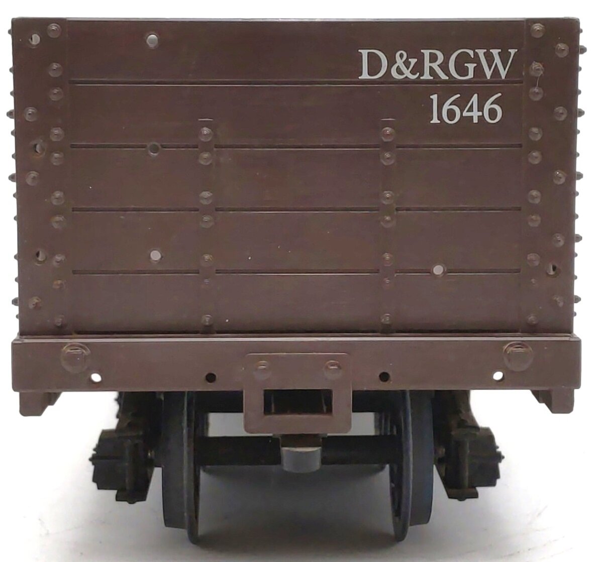 LGB 4073 D&RGW High Side Gondola w/Plastic Wheels EX/Box