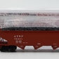 Bluford Shops 73453 N Scale Santa Fe 1950's Offset Side 3-Bay Hopper Car 3 Pack EX/Box
