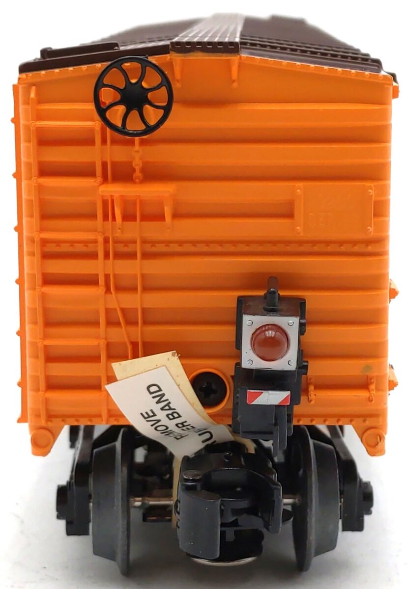 Lionel 6-16623 O Gauge Katy Double Door Boxcar with End-Of-Train Device LN/Box