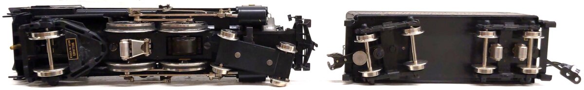 Williams 5300 O Gauge Brass Pennsylvania E6S 4-4-2 Steam & Tender #460 - 3 Rail EX/Box