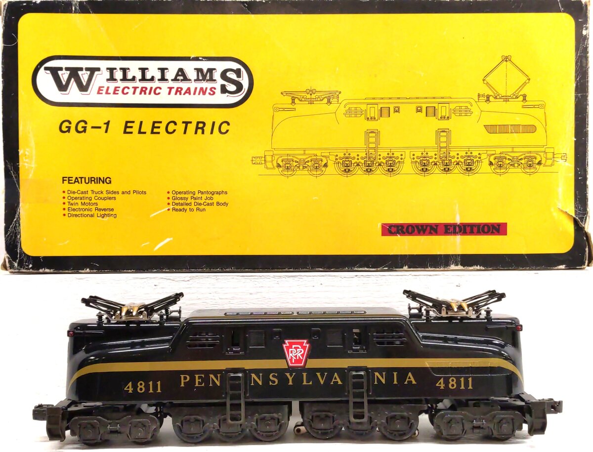 Williams 4053 O Pennsylvania GG-1 Electric Locomotive #4811 LN/Box